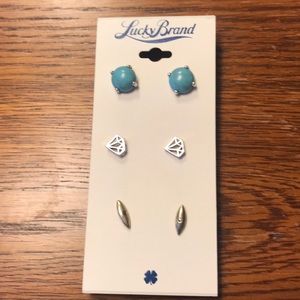 Set of 3 Lucky Earrings